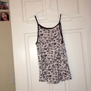 Floral tank top